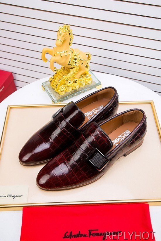 Ferragamo  2020 Mens Leather Loafer