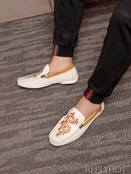 Gucci 2020 Mens Leather Loafer