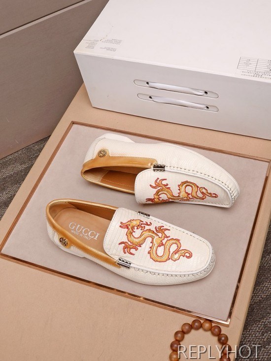 Gucci 2020 Mens Leather Loafer