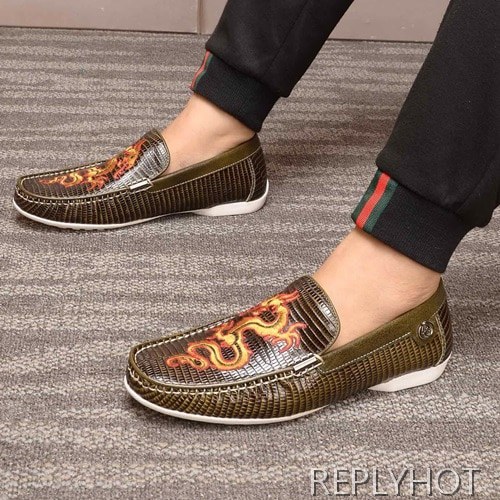 Gucci 2020 Mens Leather Loafer