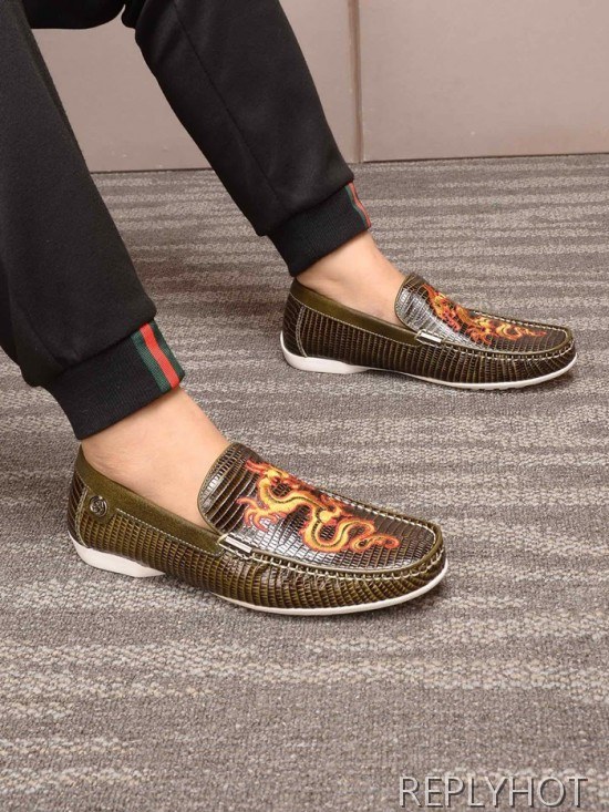 Gucci 2020 Mens Leather Loafer