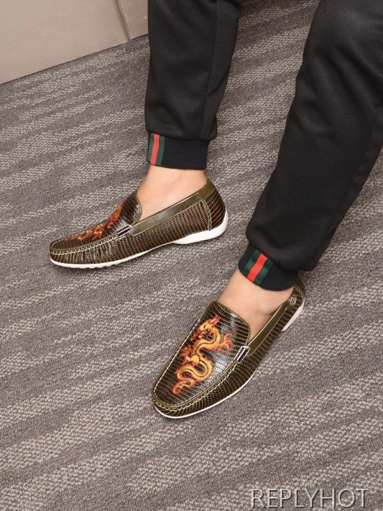 Gucci 2020 Mens Leather Loafer