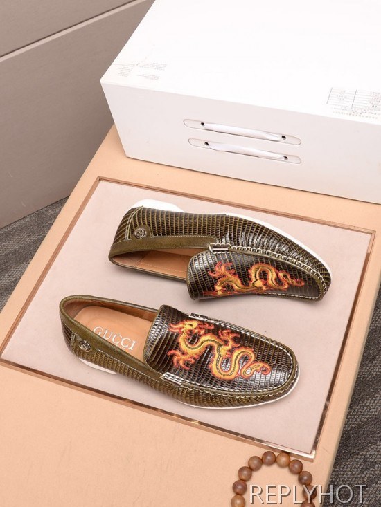 Gucci 2020 Mens Leather Loafer