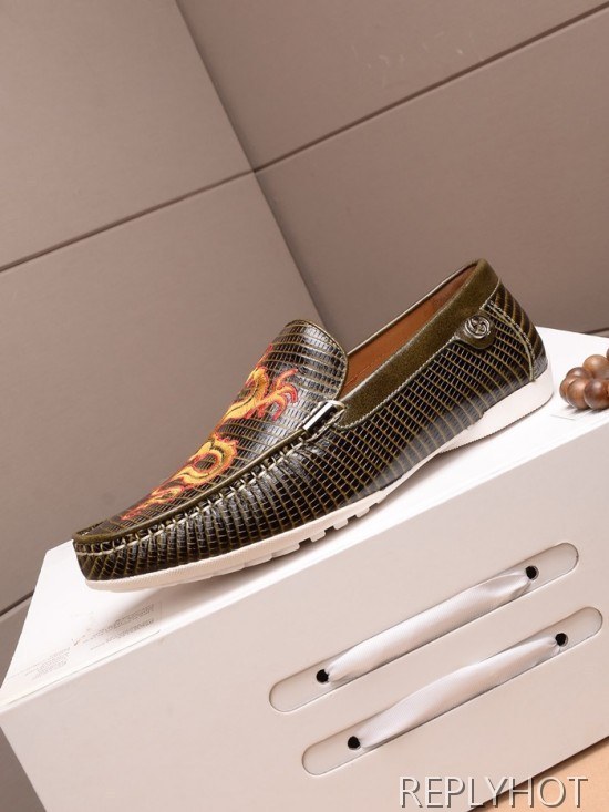 Gucci 2020 Mens Leather Loafer