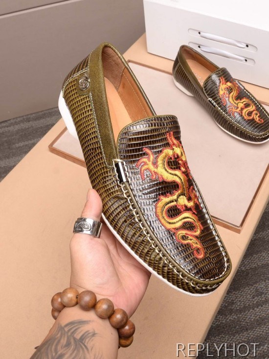 Gucci 2020 Mens Leather Loafer