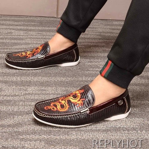 Gucci 2020 Mens Leather Loafer