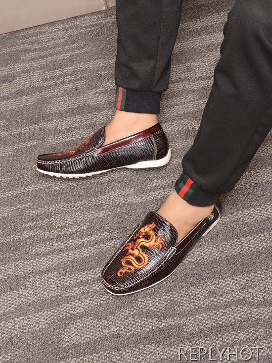 Gucci 2020 Mens Leather Loafer