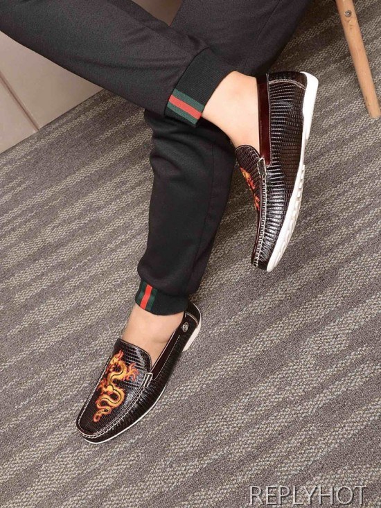 Gucci 2020 Mens Leather Loafer