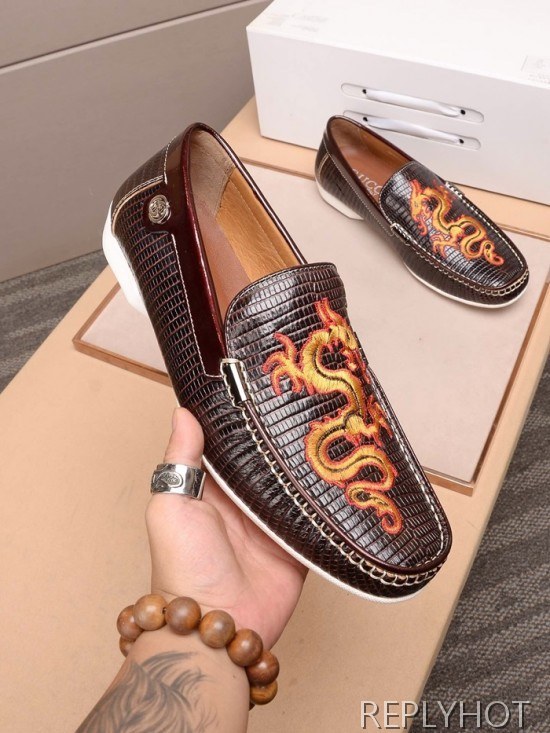 Gucci 2020 Mens Leather Loafer