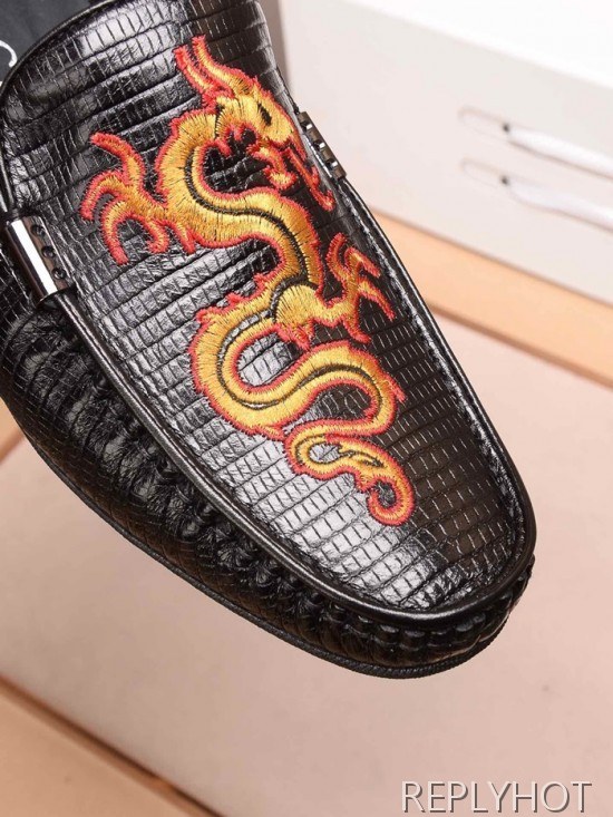 Gucci 2020 Mens Leather Loafer