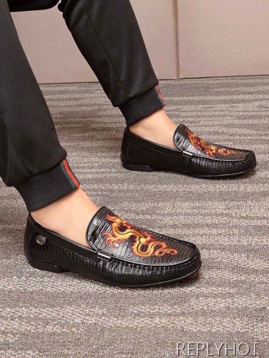 Gucci 2020 Mens Leather Loafer