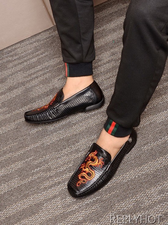 Gucci 2020 Mens Leather Loafer