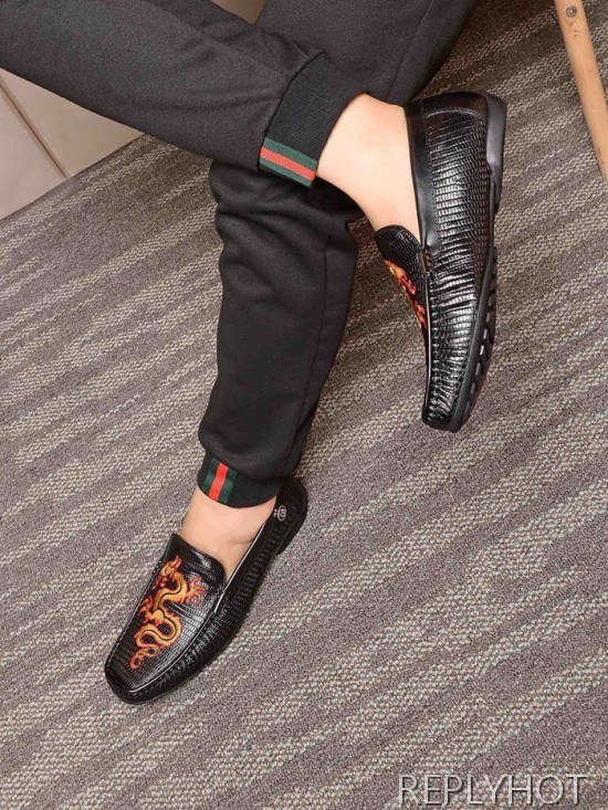 Gucci 2020 Mens Leather Loafer