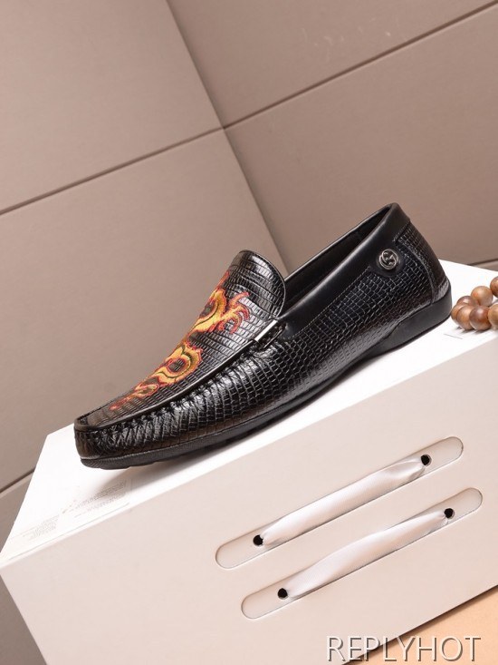 Gucci 2020 Mens Leather Loafer