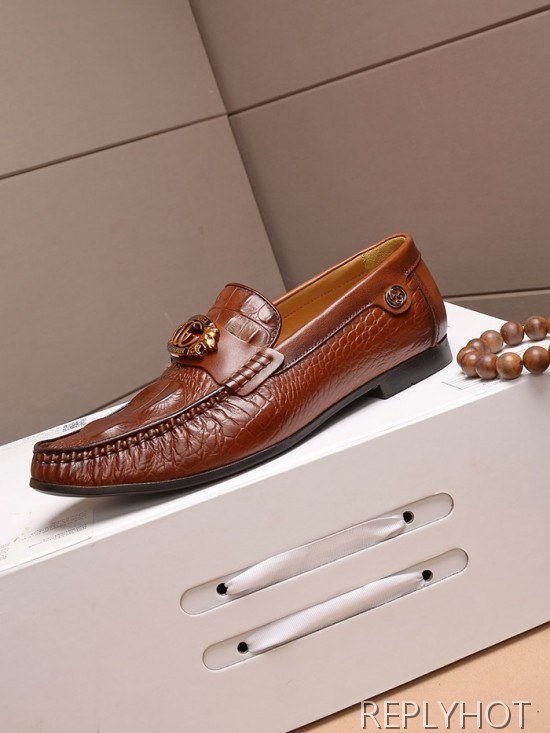 Gucci 2020 Mens Leather Loafer