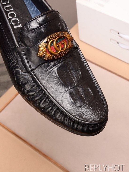 Gucci 2020 Mens Leather Loafer