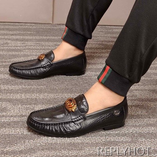 Gucci 2020 Mens Leather Loafer