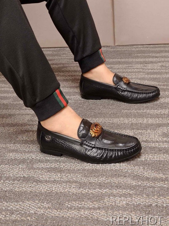 Gucci 2020 Mens Leather Loafer