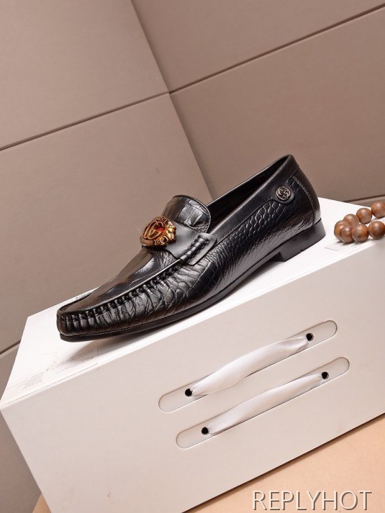 Gucci 2020 Mens Leather Loafer