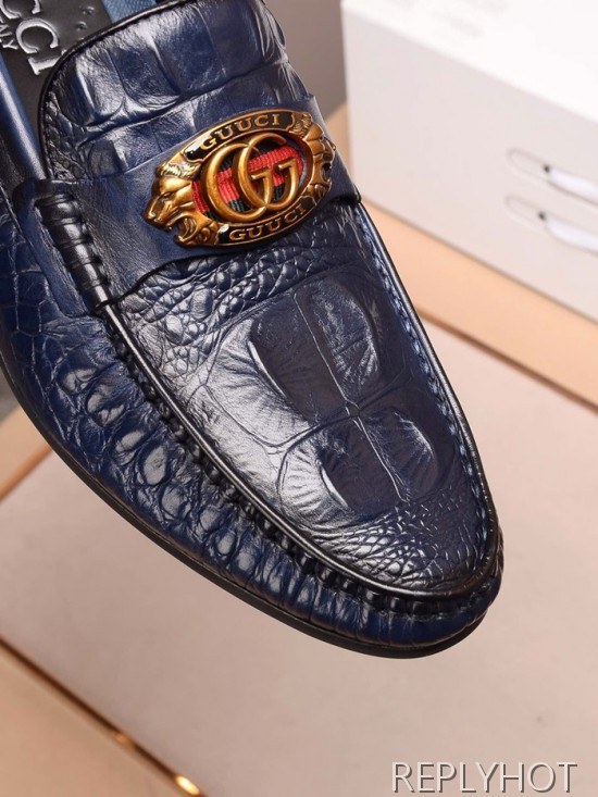 Gucci 2020 Mens Leather Loafer