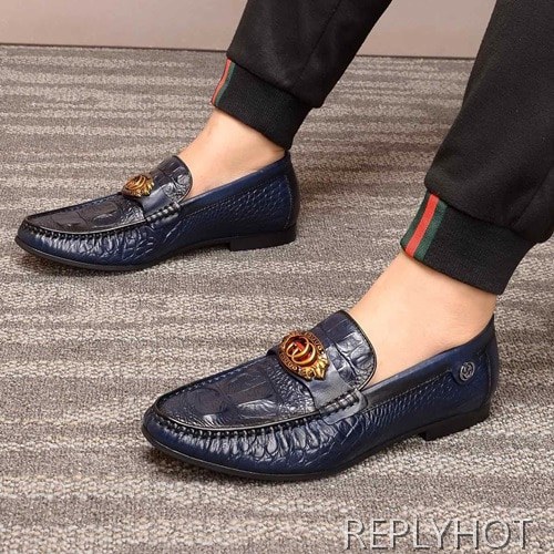 Gucci 2020 Mens Leather Loafer