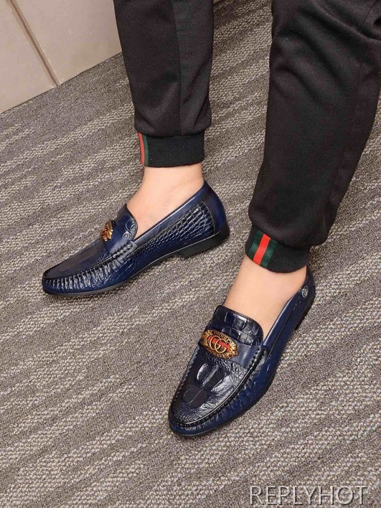 Gucci 2020 Mens Leather Loafer