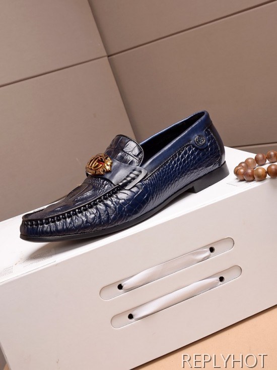 Gucci 2020 Mens Leather Loafer