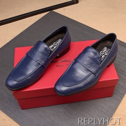 Ferragamo  2020 Mens Leather Loafer