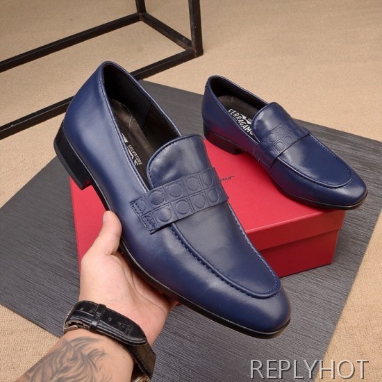 Ferragamo  2020 Mens Leather Loafer