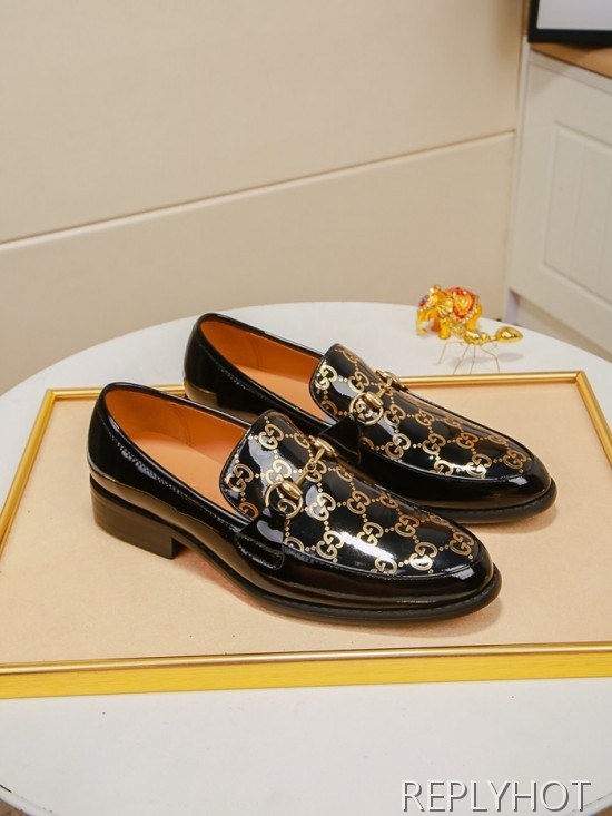 Gucci 2020 Mens Leather Loafer