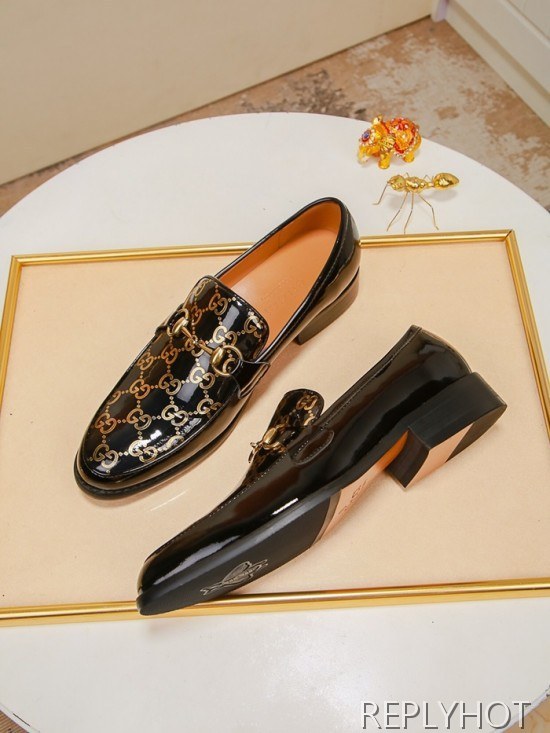 Gucci 2020 Mens Leather Loafer