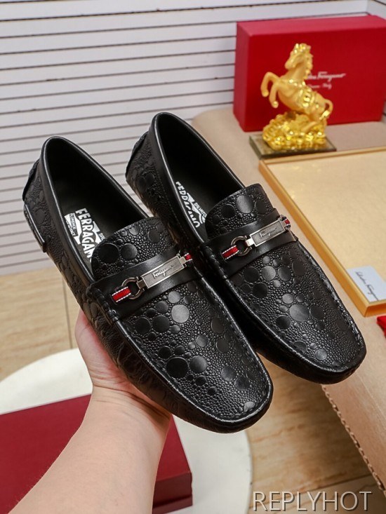 Ferragamo  2020 Mens Leather Loafer