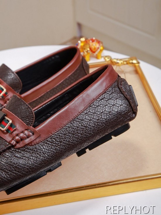 Gucci 2020 Mens Leather Loafer