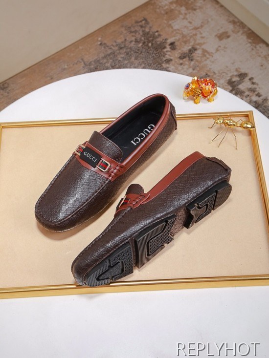 Gucci 2020 Mens Leather Loafer