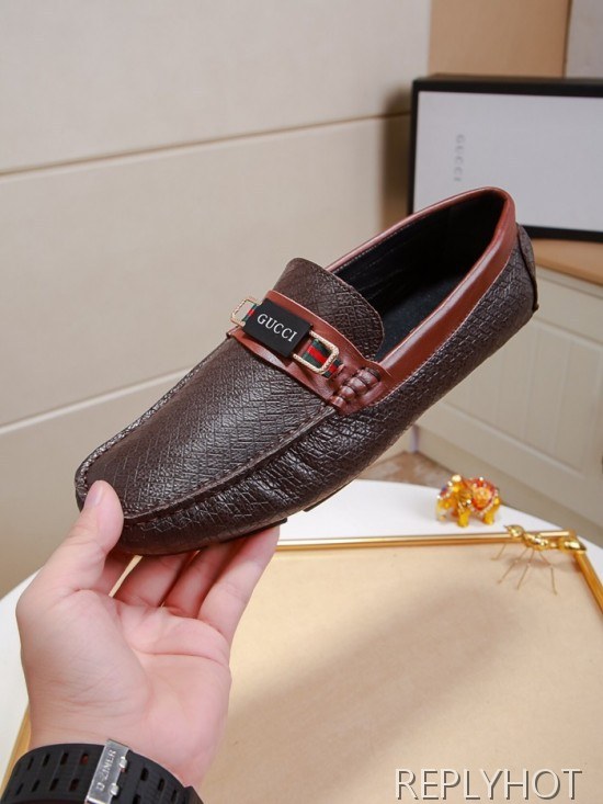 Gucci 2020 Mens Leather Loafer