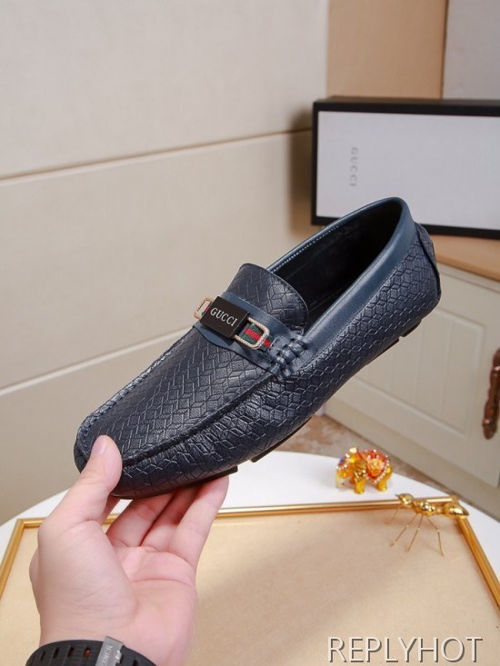 Gucci 2020 Mens Leather Loafer