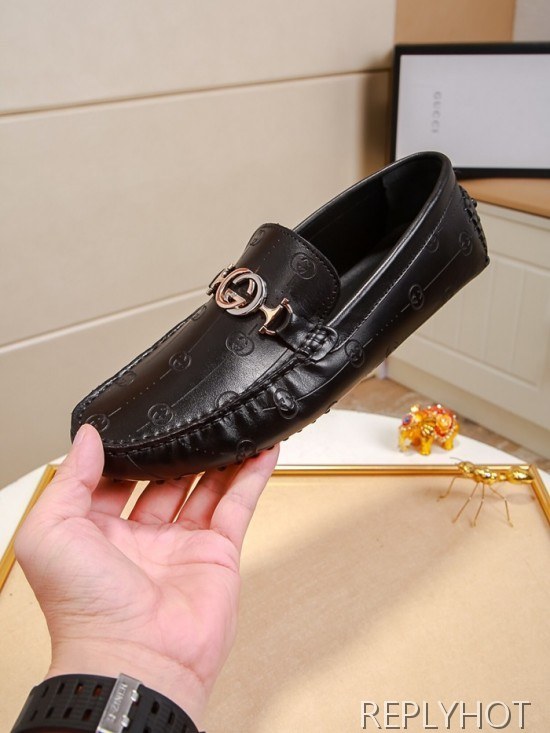Gucci 2020 Mens Leather Loafer