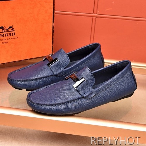 Hermes 2020 Mens Leather Loafer