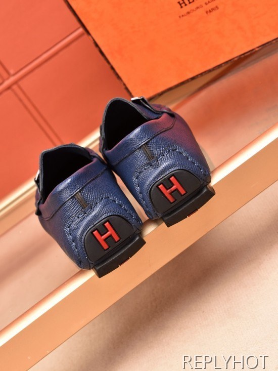 Hermes 2020 Mens Leather Loafer