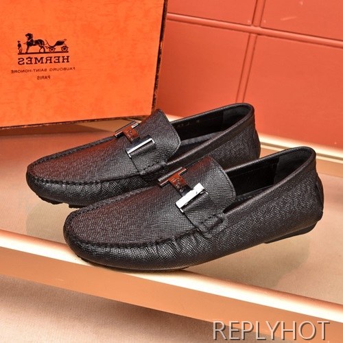 Hermes 2020 Mens Leather Loafer