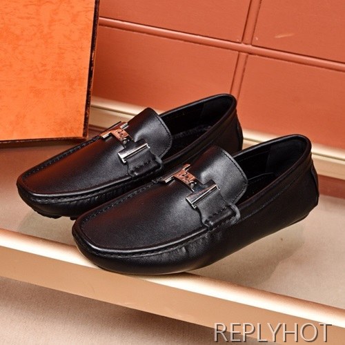 Hermes 2020 Mens Leather Loafer