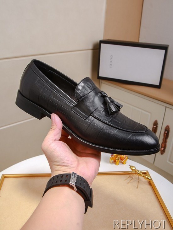Gucci 2020 Mens Leather Loafer