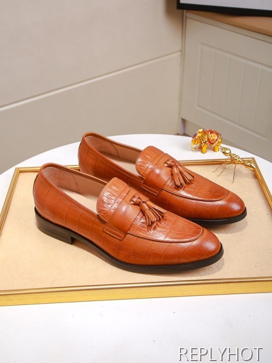 Gucci 2020 Mens Leather Loafer