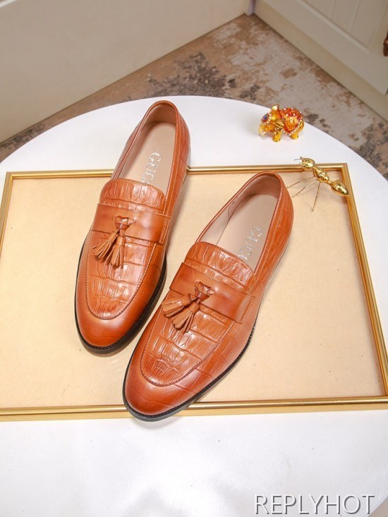 Gucci 2020 Mens Leather Loafer