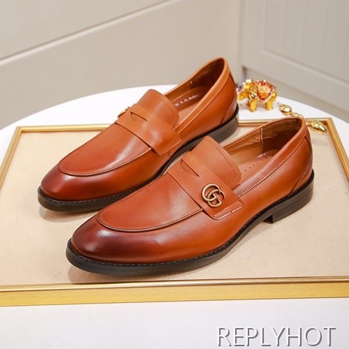Gucci 2020 Mens Leather Loafer