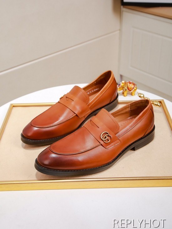 Gucci 2020 Mens Leather Loafer