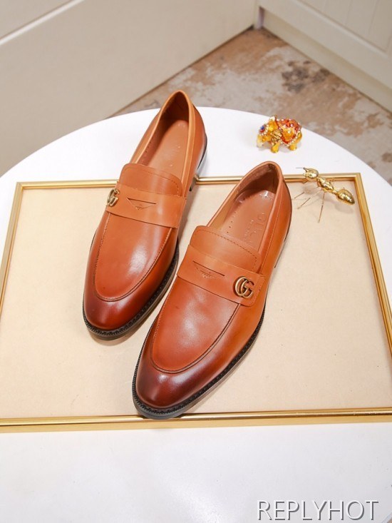 Gucci 2020 Mens Leather Loafer