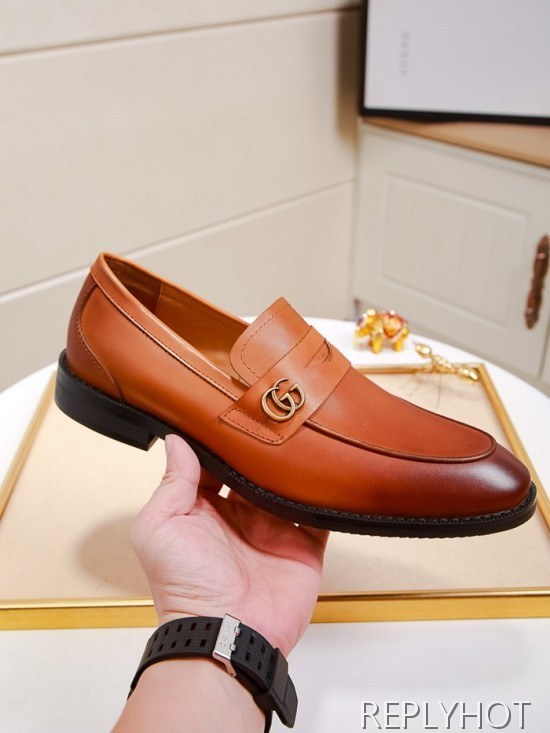 Gucci 2020 Mens Leather Loafer