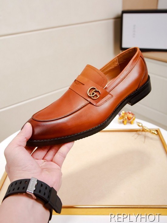 Gucci 2020 Mens Leather Loafer