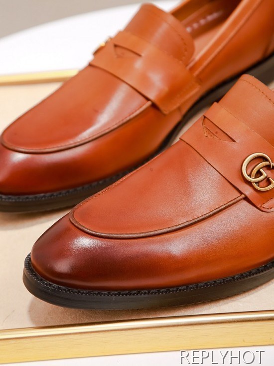 Gucci 2020 Mens Leather Loafer